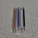 Stylus (5 Pcs), 2-in-1 Stylus Pen for Touch Screen, High Precision and Sensitivity, Suitable for iPhone/ipad/Android Tablets, Compatible with All Touch Screens (Black/White/Blue/Rose Gold/Silver)