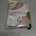 Buauty Sports Bras for Women, High Support Molded Cup Scoop Neck U Back Crop with Padding, Workout Push up Compression Bralettes with Built, Open Back Gym Athletic Bras Black, M