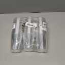 Party Essentials Disposable Hard Plastic Drinking Cups/Party tumblers/Pint Glasses, 8 oz, 60-Count, Clear