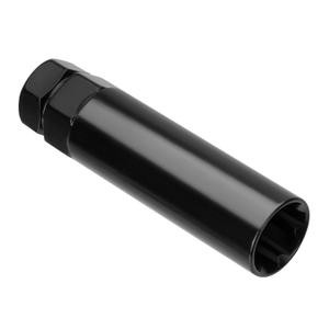 7 Spline Lug Nuts Key Tuner Large Socket Lugnuts Tool for Wrench with 13/16inch(21mm) and 7/8inch(22mm) Hex Replacement 14x1.5 14x2 9/16 Wheel Lug Nut Drive Lock Black 20mm Inner Diameter