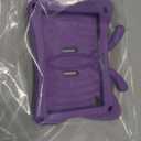 FW Kindle Fire 7 Tablet Case Kids Fire 7 2022 Butterfly Case with Kickstand Light EVA Full Boby Drop Protective Rugged Shockproof Kid-Proof Kids Tablet Case for Girls Kids Gift (Purple)