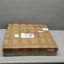 Underbody Truck Tool Box Mounting Brackets Kit, Welded Formed Steel Mounting Brackets with Screws Spacers and Sleeves Bolts for Underbody Truck Bed Tool Box, 17.7X 17.7 Inch, Set of 2