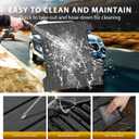 Powerty Truck Bed Mat for 2019-2025 2026 Chevy Chevrolet Silverado/GMC Sierra 1500 Accessories 5.5FT Vehicle Bed All Weather Truck Bed Liner TPE Pickup Bed Mat Black