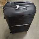 Samsonite Freeform Hardside Carry-On Luggage with Spinner Wheels - Hardshell Suitcase - TSA, Airline-Approved - Expandable Hard Shell, Smooth Rolling Wheels for Lightweight Travel Black