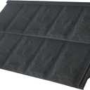Patio Awning, Door Awning with Galvanized Steel, Patio Canopy, 52.75" x 31" for Door and Window, Fixed Metal Awning with Bracket, Outdoor Awning, Black