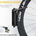 monTEK Swivel Bike Wall Mount  2 Pack Garage Bike Hanger & Space-Saving Vertical Bike Rack for Garage & Apartment, Sturdy Bike Storage Hook Holds 66 lbs, Easy Installation & Scratch-Proof Design