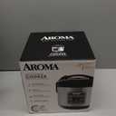 AROMA Digital Rice Cooker, 4-Cup (Uncooked) / 8-Cup (Cooked), Steamer, Grain Cooker, Multicooker, 2 Qt, Stainless Steel Exterior, ARC-914SBD