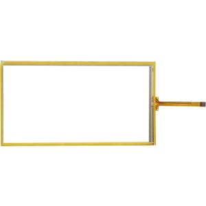 Touch Screen Digitizer Glass on Navigation Radio LCD 6.1 inch 8 Pin for Toyota Tacoma 4Runner Highlander Tundra Avalon 2014-2019 Replaced OE# LA061WV1 (TD)(01) (W/O LCD)