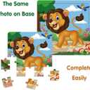 Puzzles for Kids Ages 3-5 Toddler Wooden Toys Montessori Learning Education Preschool Sets Games for Boy Girl 3 4 5+ Years Old, Pack of 6 (20 Pieces)