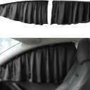 TPARTS Side Window Sun Shade for Tesla Model Y (Including New Model Y Juniper 2025+), Privacy Curtain Blinds Front & Rear Window Shade Blackout Drapes Set of 4