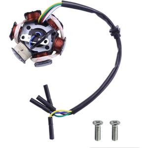 PRO BAT 6 Coil Pole Magneto Flywheel Stator 50cc 110cc 125cc 150cc Pit PRO Trail Dirt Bike Thumpstar Quad ATV Go Kart Dune Buggy