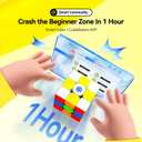 GAN i Carry 4, Bluetooth Speed Cube Smart 3x3 Magnetic Connected Electronic Speedcube for Kids Adults Timer Tracking Movement Steps with App Online Competition, Battery Replaceable Frosted Version