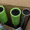 Rubber Broom with Squeegee for Carpet Pet Hair Remover, 57 inch Long Handled Fur Remover Rake, Portable Detailing Lint Brush, Pet Removal Fluff Carpet, Hardwood Floor, Tile