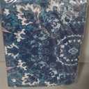 PUPIBOO Washable Pee Pads for Dogs and Cats - Super Absorbent Reusable Puppy Training Pads - 100% Waterproof, Leak-Proof & Non-Slip Whelping Pads for Pet Housebreaking (36 x 41 Inch (Pack of 2), Blue Medallion)