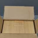 LOHASOK Bamboo Bread Slicer Guide: Bread Cutter for Homemade Bread Loaf - Adjustable and Foldable with Crumb Tray