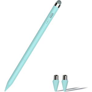 Dual-Tip Stylus Pen for Samsung Galaxy Tab A9+ Android &for iPad 10th&9th Tablets Pencil (Blue)