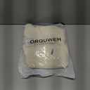 ORQUWEH Women's Polo Sweater V Neck Long Sleeve, Pullover Knit Sweaters for Women Lapel Collar L