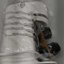 Mini Single Serve Coffee Maker for K Cup and Ground Coffee, Fast Brew One Cup Coffee Machine with Descaling Reminder and Water Window, 6 to 12 oz. Brew Sizes, White (9.45 Inches)