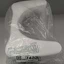 Squatty Potty Simple Curve Bathroom Toilet Stool 7" White