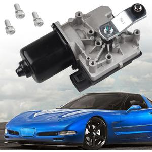 Front Windshield Wiper Motor W/Pulseboard Module Compatible with Chevrolet Corvette 1997-2004 Replace Window Wiper Motor 12363318, 12494759