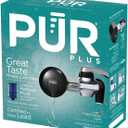 PUR Faucet Water Filter, PFM200B, Black and Chrome