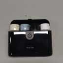 Travel Bottles with Case, 4x2oz TSA Approved, Leak-Proof, Press to Unlock, Compact & Portable Travel Toiletries (Black)
