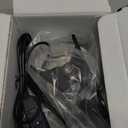 Magnifying Glass with Light Flexible Gooseneck Book Light Craft Lamp 12W 3 Colors Dimmable LED Desk Lamp for Reading Book in Bed at Night Clip on Table, Headboard Working,Studying (Black 2.0)