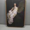 InSimSea Framed Wall Art for Living Room Home DecorStevenson Angel Vintage America Country Memorial Classical Oil Painting Prints Decorative for Living Room Bedroom Office Wall Decor 12x16in