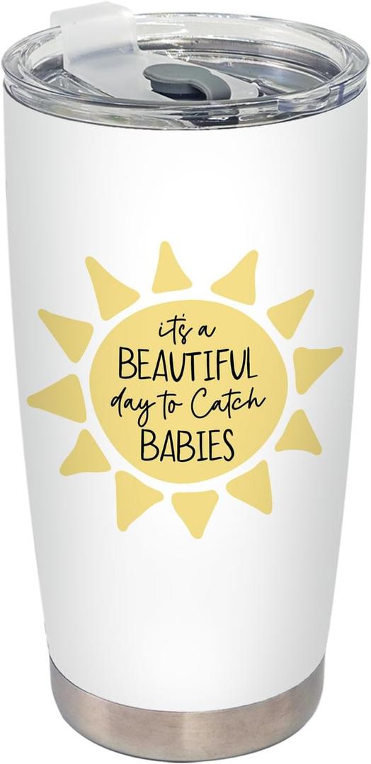 20oz Stainless Steel Insulated Tumbler with Lid and Straw, Perfect for Travel, Coffee, Tea, or Water