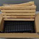 Magnetic Shelf for Fridge with Wood Lid: 2 Pack Fruit Potato and Onion Storage Bin - Magnetic Spice Rack for Refrigerator & Kitchen Counter - Pantry Organizers and Storage