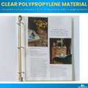 1InTheOffice Heavyweight Sheet Protectors 8.5 x 11, Plastic Sleeves for 3 Ring Binder, Clear, Top Load, 100 Pack