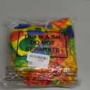 JaGely 10 Pcs Clown Costume Set, Clown Nose Wig Bow Tie White Gloves Funny for Halloween Christmas Carnival Circus Cosplay Party