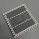 IKAPE Digital Mini Coffee Scale with Timer, 2kg/0.1g High Precision Rechargeable Drip Espresso Scale with Tare Function, LED Display(White)