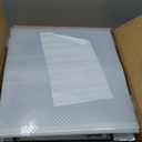 12 Pack Shoe Storage Bins, Clear Plastic Stackable Shoe Organizer for Closet, Space Saving Foldable Shoe Rack, Shoe Box Sneaker Holder Container, Black Frame