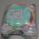 LURICO 16 Pcs Colorful Paper Lanterns (Multicolor,Size of 4, 6, 8, 10) - Chinese/Japanese Paper Hanging Decorations Ball Lanterns Lamps for Home Decor, Parties, and Weddings