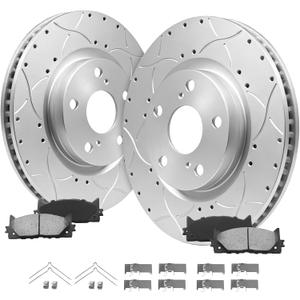 Front Brake Kit Compatible with 2008-2016 Chrysler Town & Country