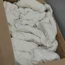 Litanika Beige Bed in a Bag Full - 7 Pieces Full Size Comforter Sets Bedding Comforter Sets, Solid Fluffy Bed Set with Comforter, Sheets, Pillowcases & Shams