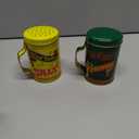 Norpro 713 Salt and Pepper Shaker Set, 4in/10cm And Holds 10oz, Multicolor