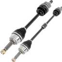 SCITOO Pair (2) Front CV Axle Shaft Assembly Fit for Kia Spectra 2.0L 2004-2006,for Kia Spectra5 2.0L 2005-2006 Front Left Driver and Right Passenger Side 66-3467,NCV37530,66-3469 AT 2PCS