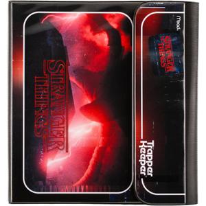 Mead Trapper Keeper Binder, Stranger Things, 1 Inch Binder with Folders and Pockets, Holds 8-1/2" x 11" Paper, Creatures (261138C)