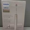 Philips Sonicare DiamondClean 9900 Prestige Electric Toothbrush - with SenseIQ Technology and Advanced AI App, 5 Brushing Modes, 3 Intensity Levels, Charging Travel Case, Champagne, HX9990/11