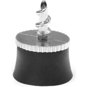 Golf Ball Pick Up Retriever, Suction Cup Golf Ball Grabber Sucker Tool for Putter Grip Golf Accessory, Black