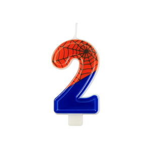 Spider Candle, Spider Web Candles Number Candle Cake Topper Candle Birthday Cake Candles Spider Birthday Decorations for Boy Spider Themed Birthday Party Halloween Party Supplies 1