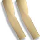 Skin Guards Skin Protection Full Arm Sleeves + Made in USA - Pair (Medium-Large, Light)