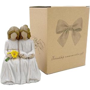Sister Figurines for Women, Bestie Friendship Birthday/Mothers Day/National Sister Day Gift