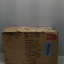 Deco 79 Wooden Geometric Arched 4 Shelf Wall Shelf with Varying Block Shapes, 16" x 8" x 24", Cream