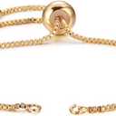 DanLingJewelry 20pcs Adjustable Slider Bracelet Slider Extender Chains with Ball Ends for Jewelry Making DIY 8 Inches(220mm)