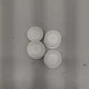 (4-Pack) Potty Training Pad Magnetic Holder Compatible with Any Size of Puppy Pee Pads Perfect for Leg-Lifting Marking Dogs, Strong Magnets Will Stick on Most Flat Surfaces - White Paw (Claw)