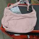 Neverwhy Crossbody Sling Bag for Women - Crescent Cross Body Hobo Bags Waterproof Travel Shoulder Tote HandBags, Pink