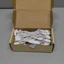 Christmas Lights 50 LED 17FT Commercial Mini LED String Lights, 120V UL, White Wire Xmas Lights for Indoor & Outdoor Use, Holiday Party Decorations,Trees, Light Displays (Cool White)